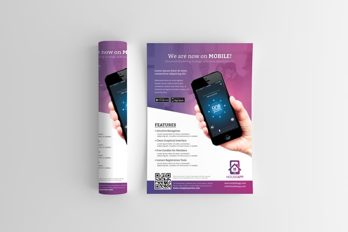 Mobile App Flyers