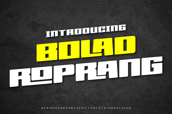 Bolad Roprang
