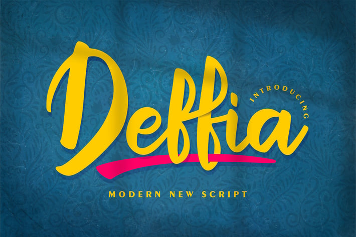 Deffia | Modern New Script