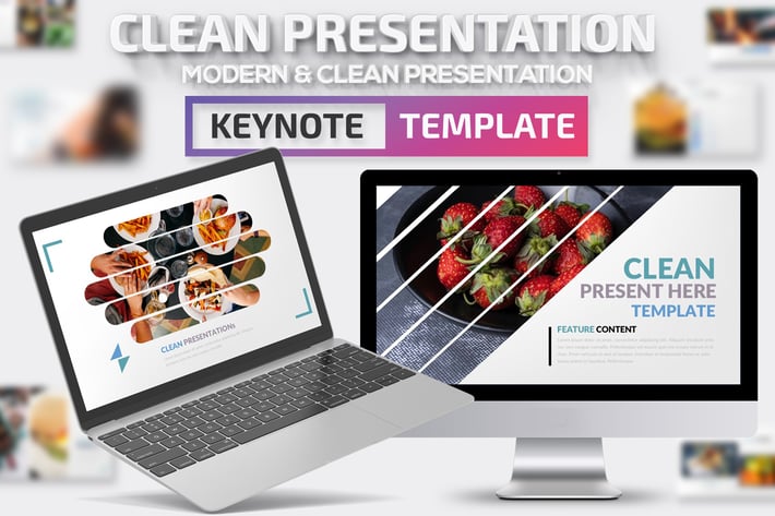 Clean Keynote Presentation