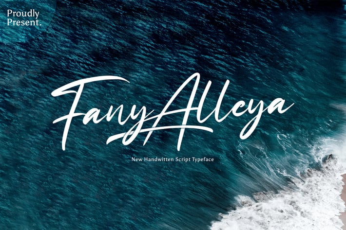 Fany Alleya - Handwritten Font