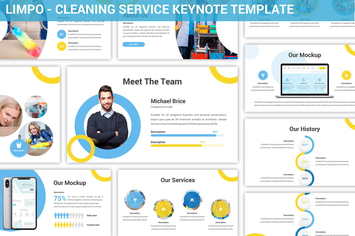 Limpo - Cleaning Service Keynote Template