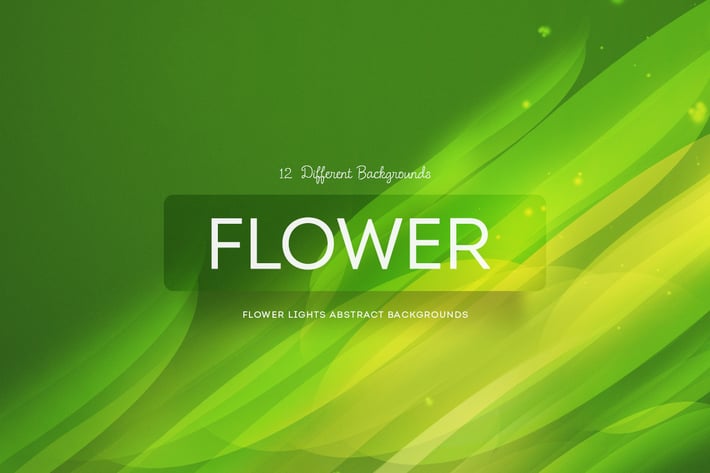 Flower Lights Abstract Backgrounds