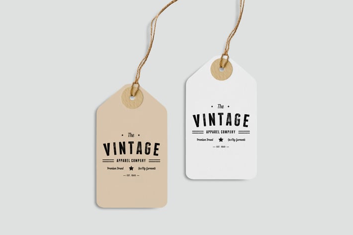 Tag Label Mock Up