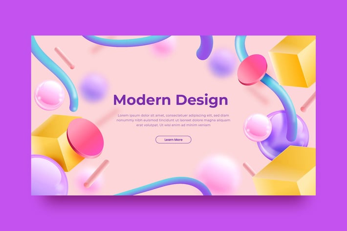 3D Abstract Background