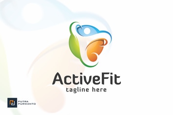 Active Fit / People - Logo Template
