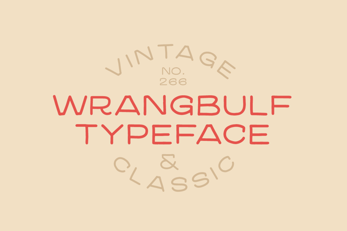 Wrangbulf typeface