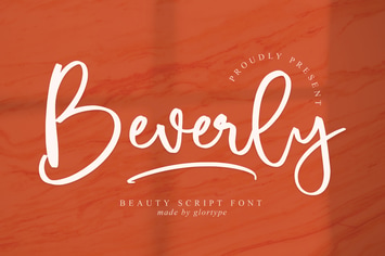 Beverly Script Font