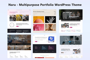 Naru - Personal Portfolio WordPress Theme