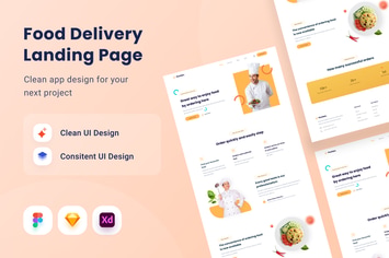 Foodi Delevery Landing Page