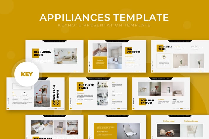 Appliances - Keynote Template