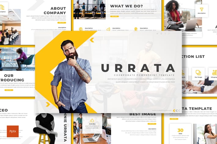 Urrata - Business Powerpoint Template
