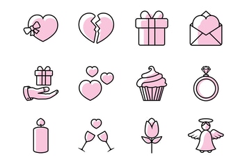 Valentine's Day - Icons Pack