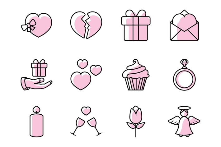 Valentine's Day - Icons Pack