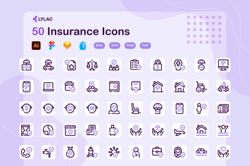 Lylac - Insurance Icons