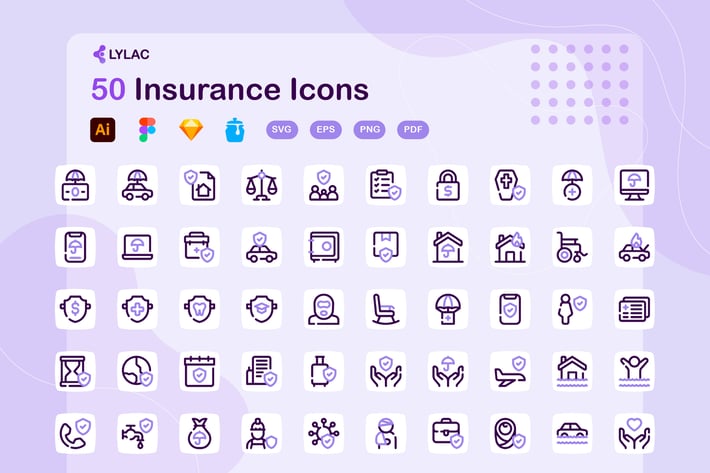 Lylac - Insurance Icons