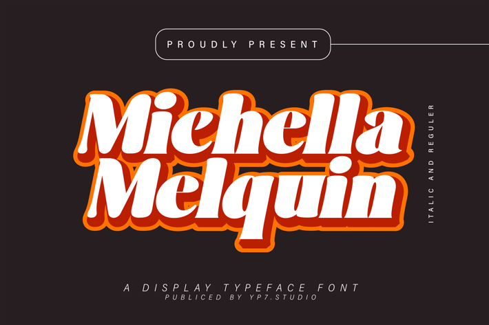 Modern Retro Display Font