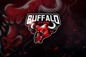 Buffalo Team - Mascot & Esport Logo