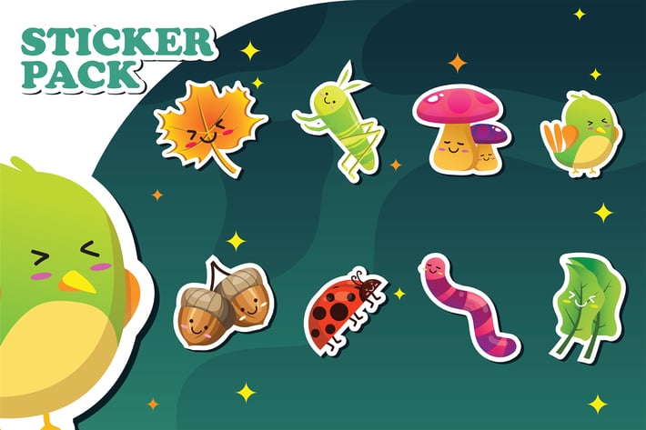 Forest Stickers