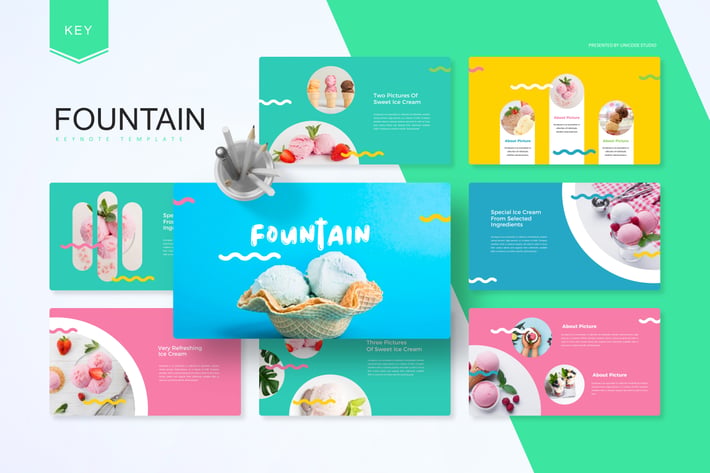 Fountain -  Keynote Template 