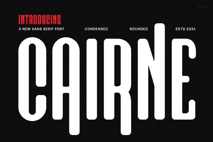 Cairne Modern Futuristic Sans Serif Font