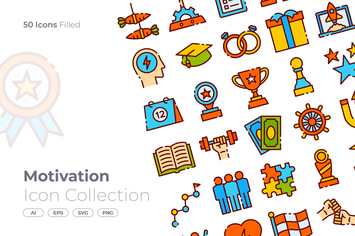 Motivation Filled Icon