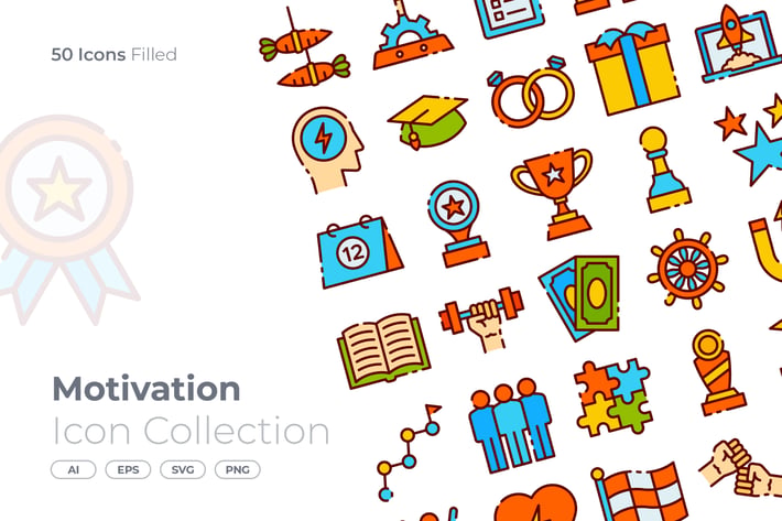 Motivation Filled Icon