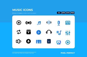 Sound Icon - 6 Styles 