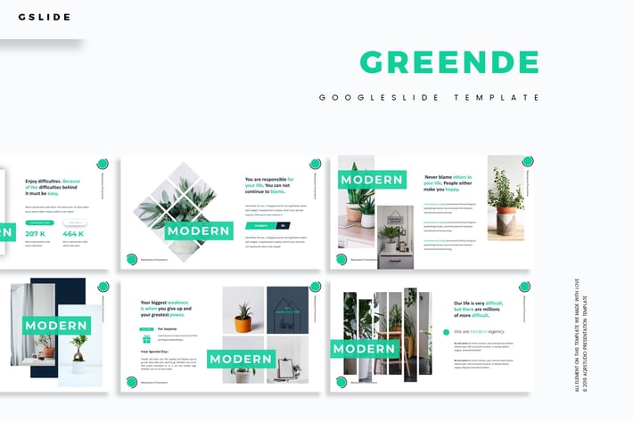 Grende - Google Slide Template