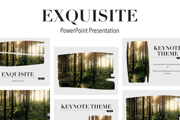 Exquisite Powerpoint Template