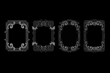 Vintage luxury frame
