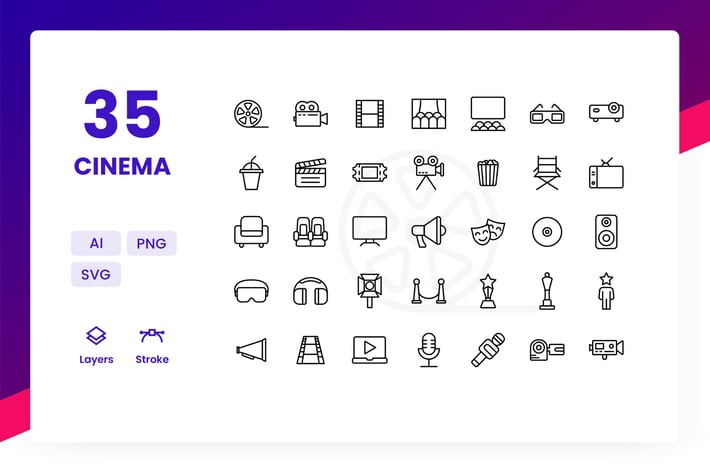 Cinema - Icons Pack