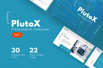 PlutoX - Web Powerpoint Template