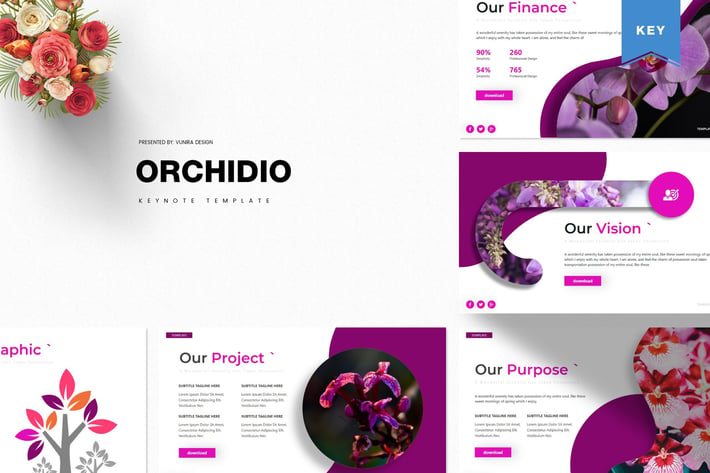 Orchidio | Keynote Template