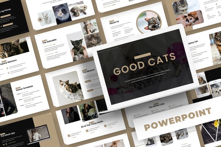 Good Cat- Powerpoint Template