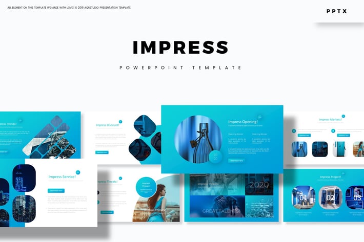 Impress - Powerpoint Template