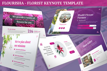 Flourisha - Florist Keynote Template