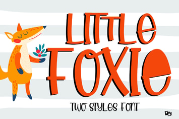 Little Foxie - Display Font