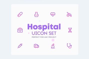 UICON Hospital Icons