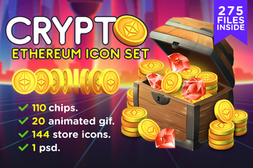 CRYPTO - Ethereum Icon Pack