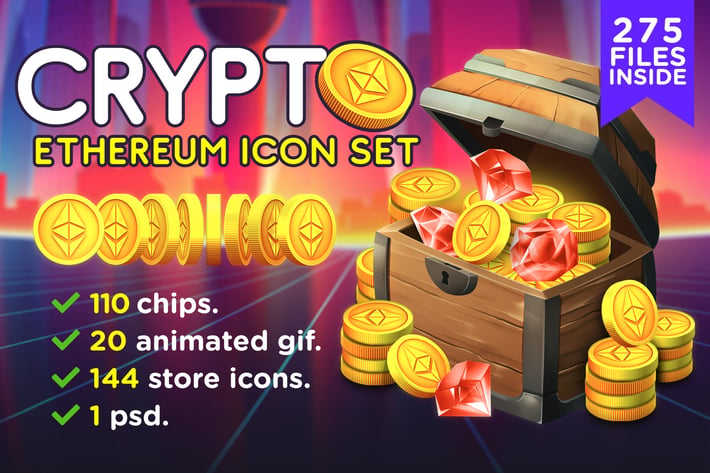 CRYPTO - Ethereum Icon Pack