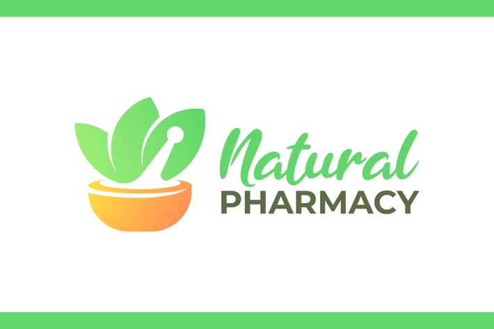 Natural Pharmacy - Medical & Health Logo