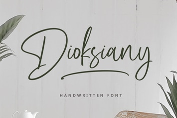 Dioksiany Font!