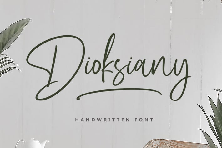 Dioksiany Font!
