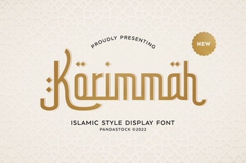Korimmah - Arabic Style Typeface