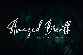 Amazed Breath - Handwritten Signature