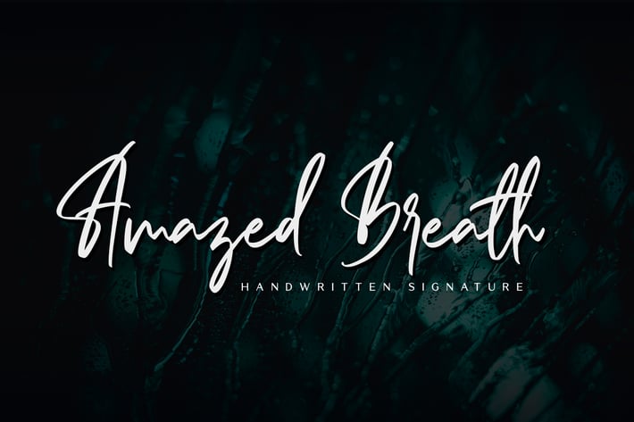 Amazed Breath - Handwritten Signature