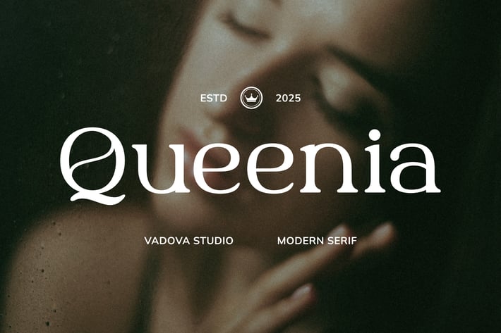 Queenia Modern Serif Font