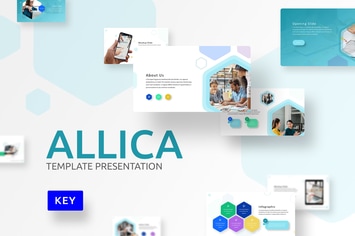 Allica - Hexagonal Keynote Template