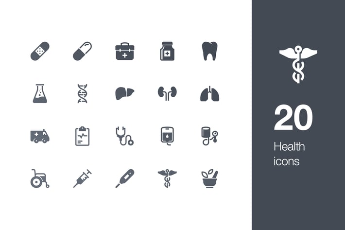 20 Healthcare icons